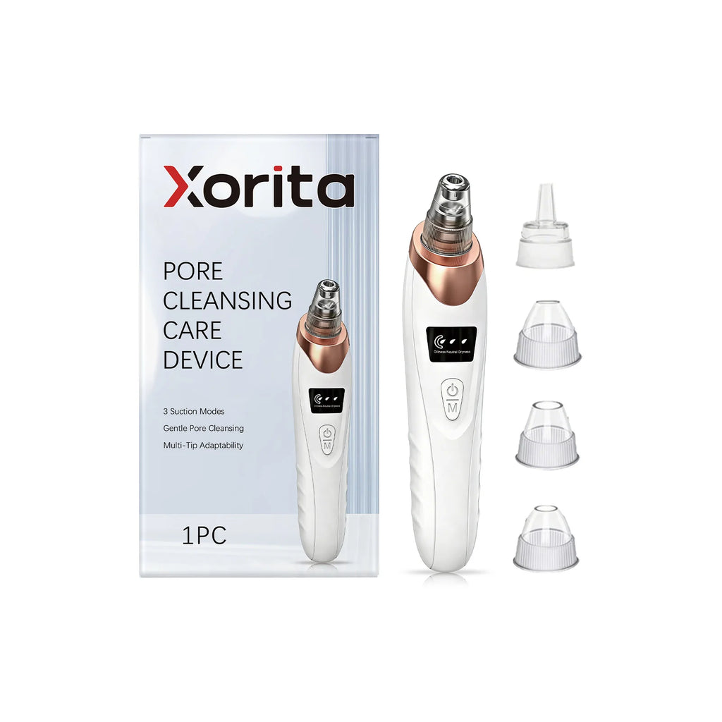 Blackhead Remover Pore Vacuum, Facial Pore Cleaner - 5 Suction Power, 5 Probes, USB Rechargeable