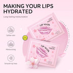 LAIKOU 5/10pcs Lip Mask Lip Care Moisturizing Hydrating Repair Lighten Lip Lines  Gel Patch Lips Pad Patches Care Products