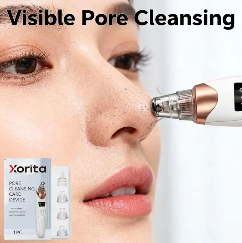 Blackhead Remover Pore Vacuum, Facial Pore Cleaner - 5 Suction Power, 5 Probes, USB Rechargeable