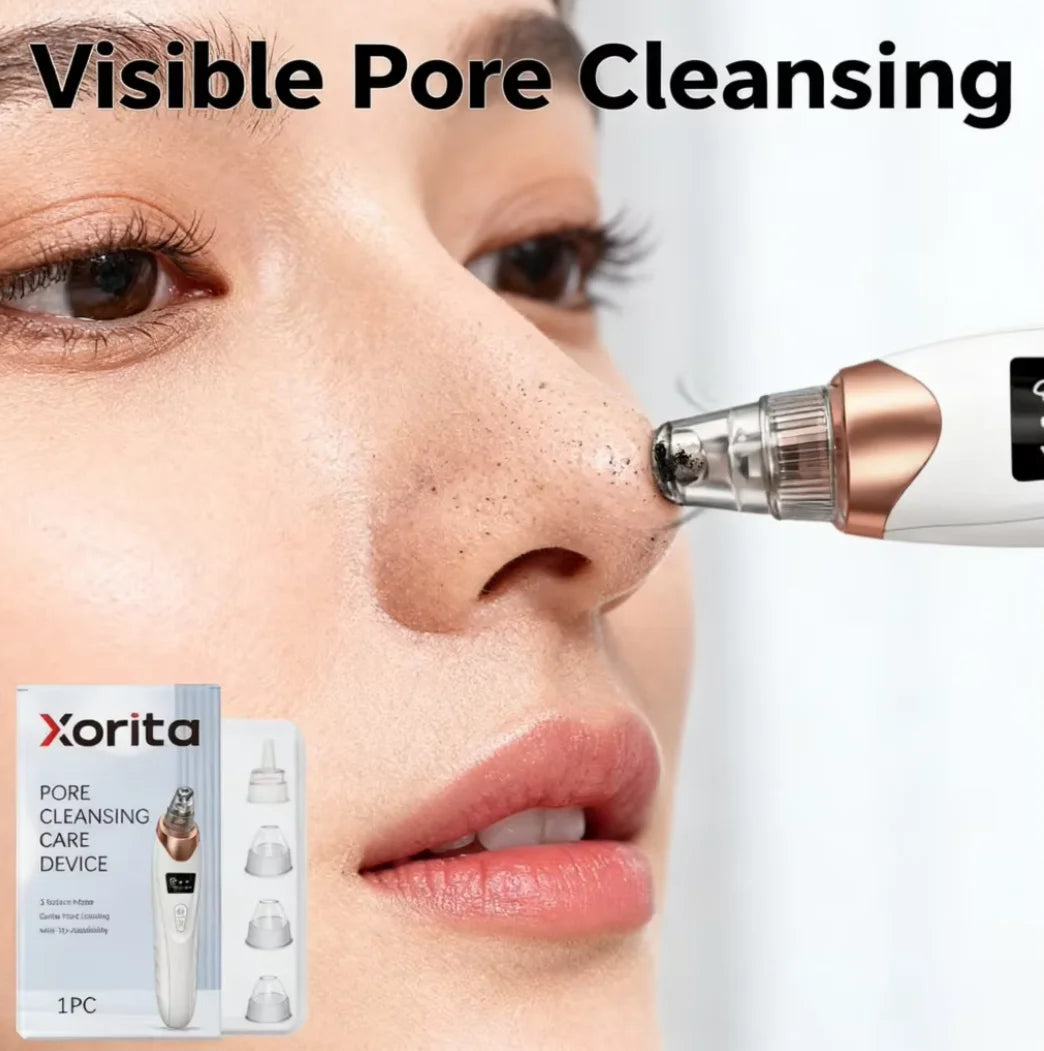Blackhead Remover Pore Vacuum, Facial Pore Cleaner - 5 Suction Power, 5 Probes, USB Rechargeable