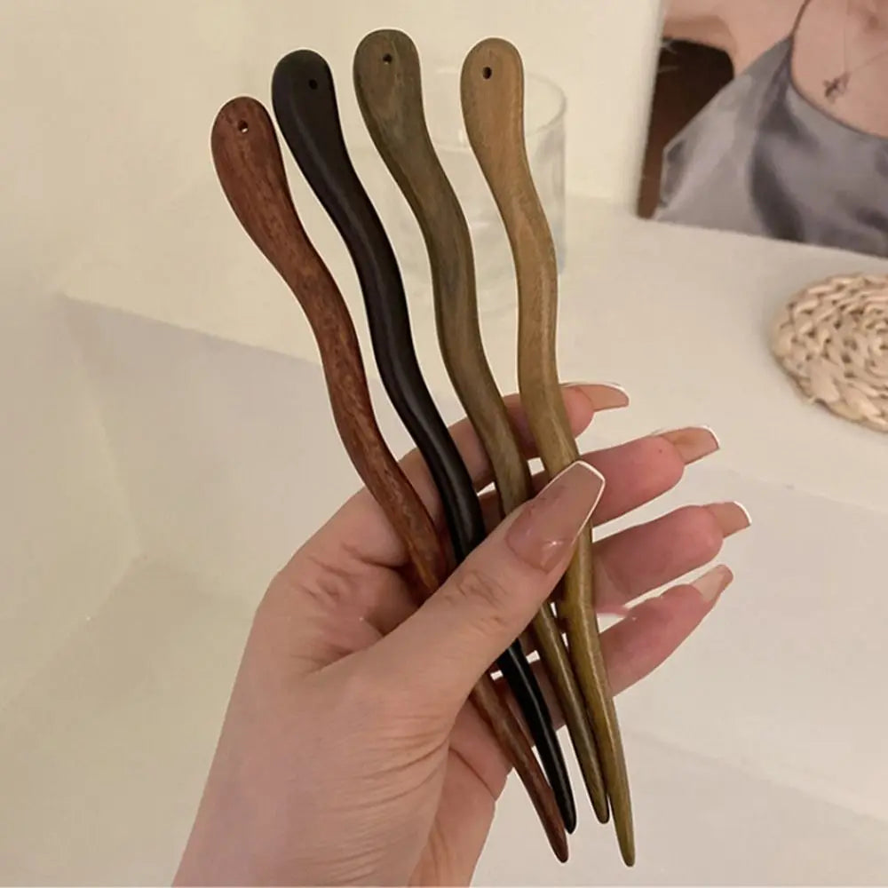 Wooden Hair Chopsticks