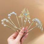Tasseled Hair Fork – Elegant Updo Accessory