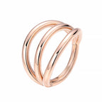 Nose Rings Hoops Double Septum Rings Cartilage Hoop Earring Piercing Nariz Open Stacked Hoop Nose Rings for Women and Men