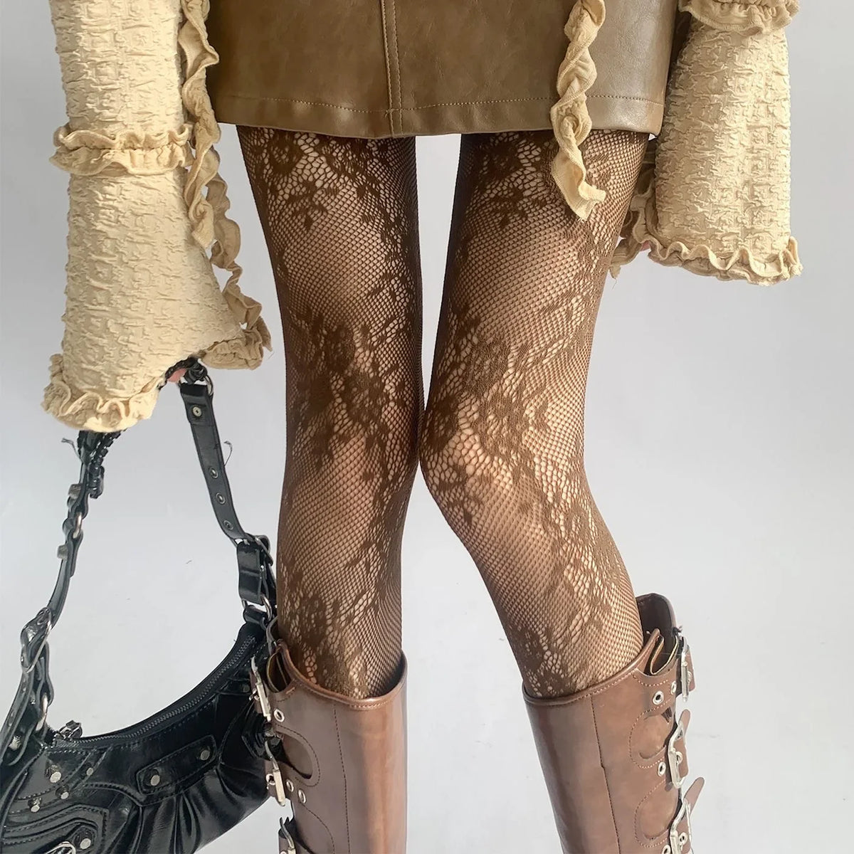 The Lace Fantasy Fishnet Tights