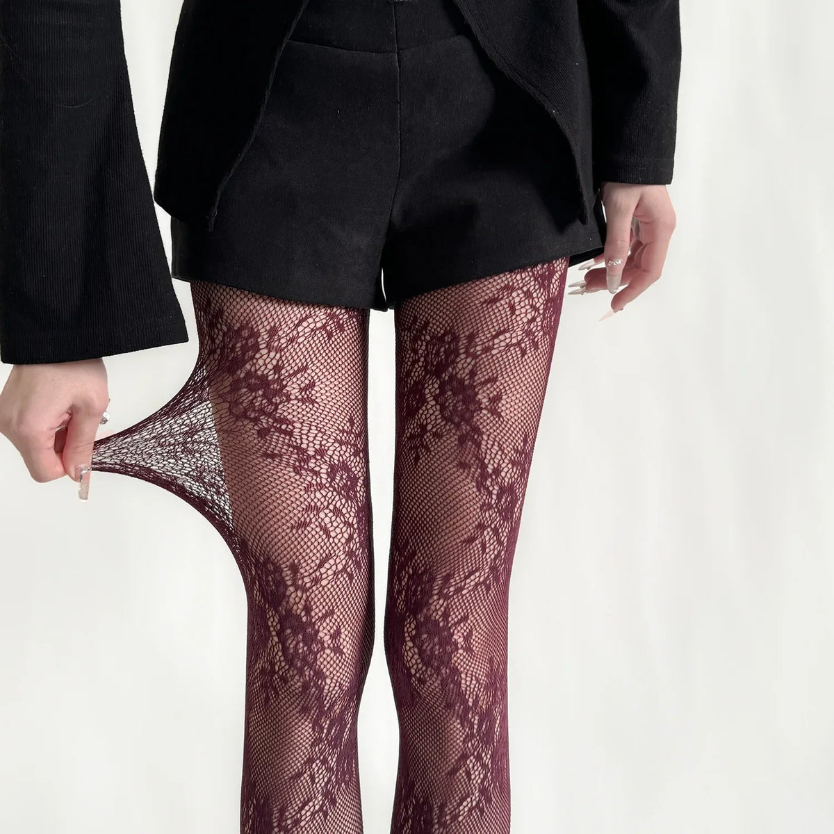 The Lace Fantasy Fishnet Tights