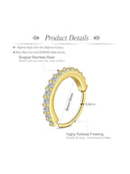 Rhinestone Nose Ring for Women Nasal Septum Daily Wear Body Jewelry Piercing Accessory Ladies Fashion Accessory