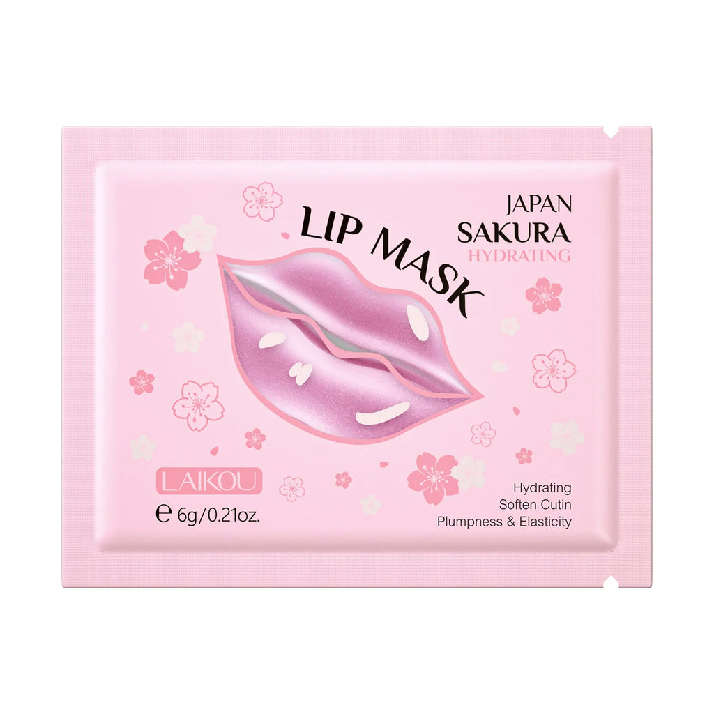 LAIKOU 5/10pcs Lip Mask Lip Care Moisturizing Hydrating Repair Lighten Lip Lines  Gel Patch Lips Pad Patches Care Products