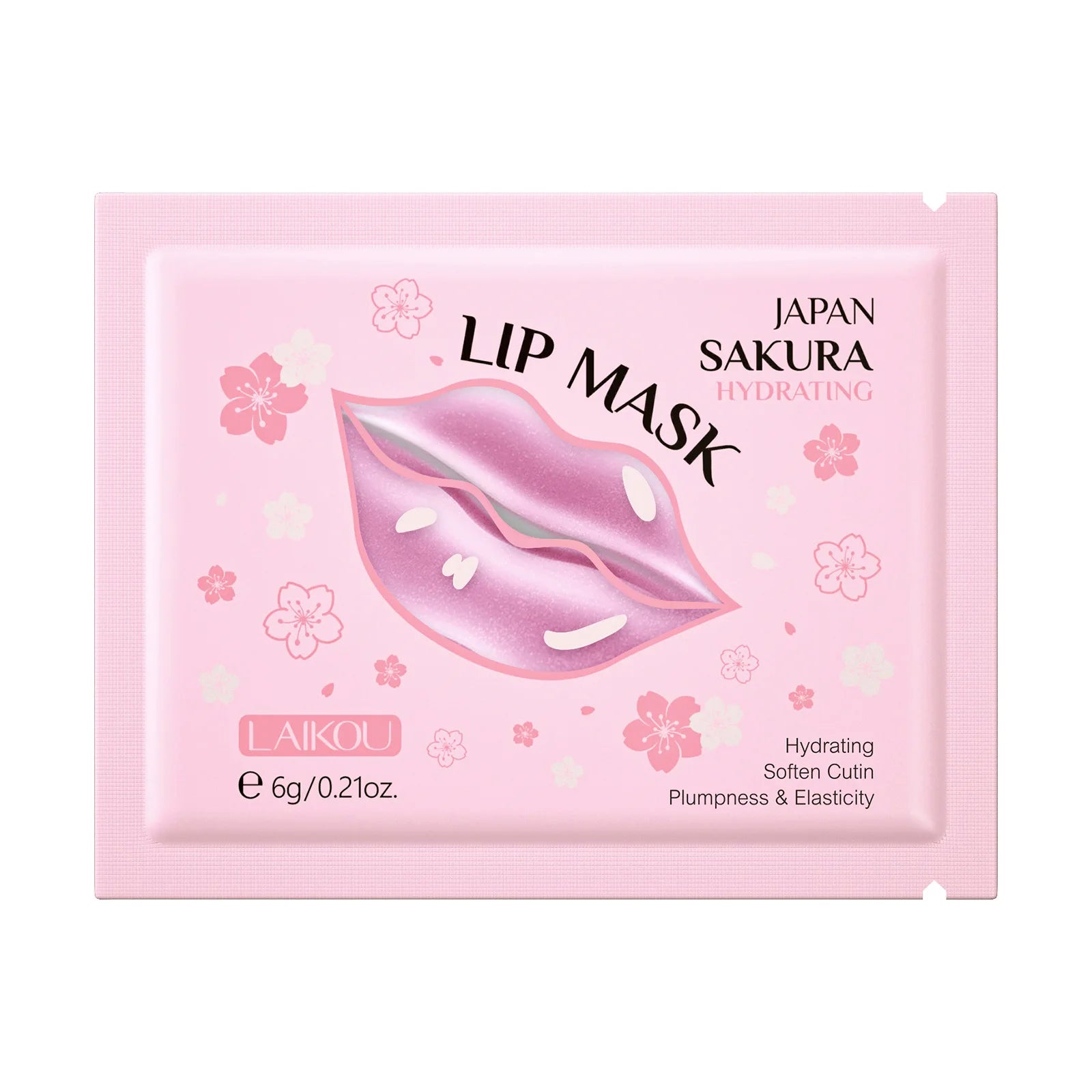 LAIKOU 5/10pcs Lip Mask Lip Care Moisturizing Hydrating Repair Lighten Lip Lines  Gel Patch Lips Pad Patches Care Products