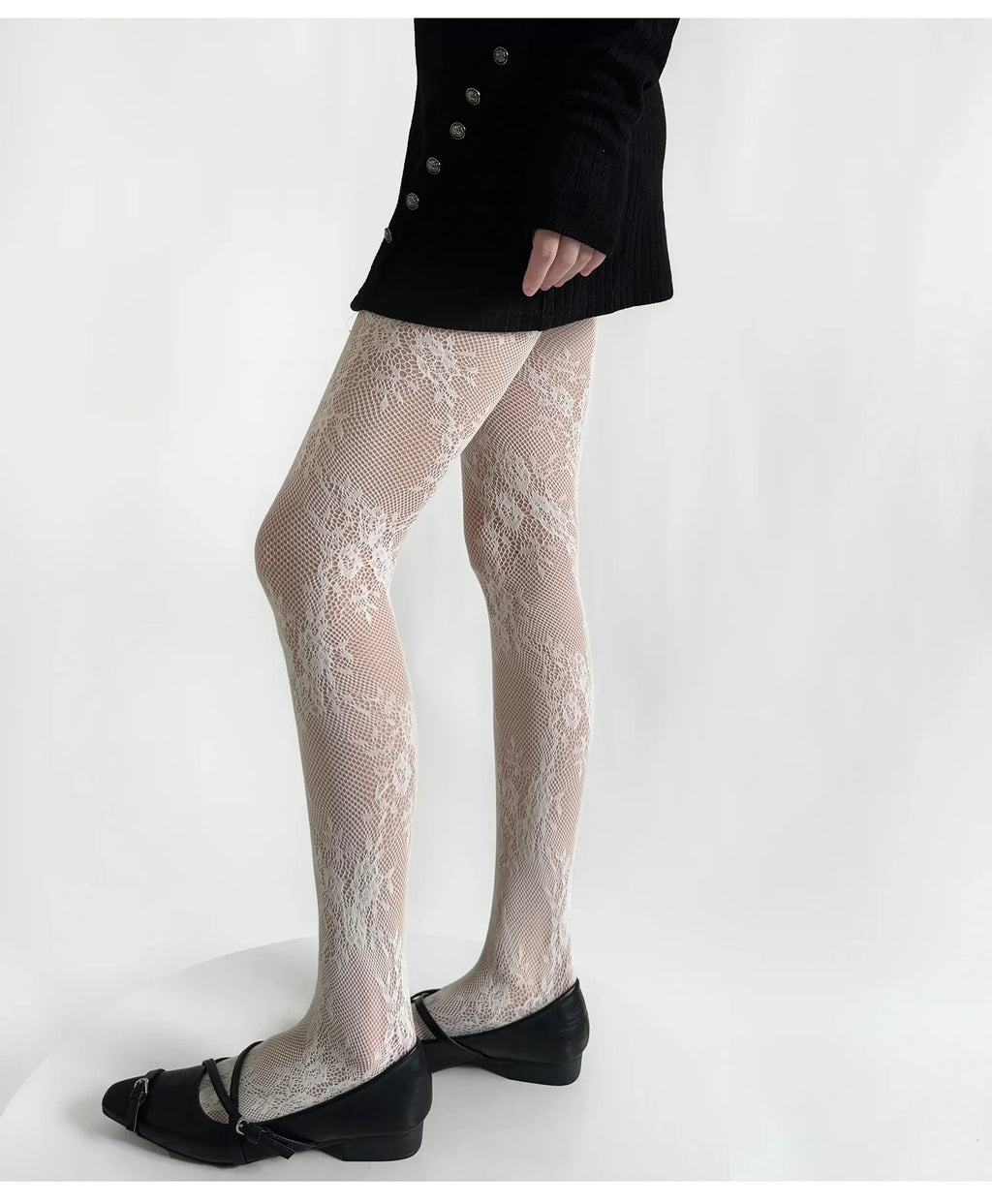 The Lace Fantasy Fishnet Tights