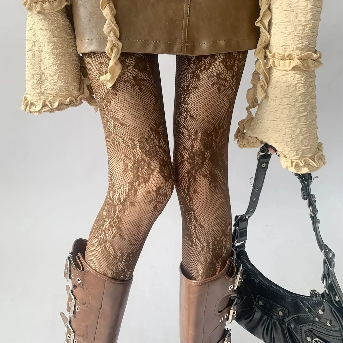 The Lace Fantasy Fishnet Tights
