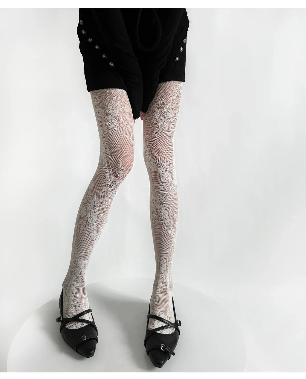 The Lace Fantasy Fishnet Tights