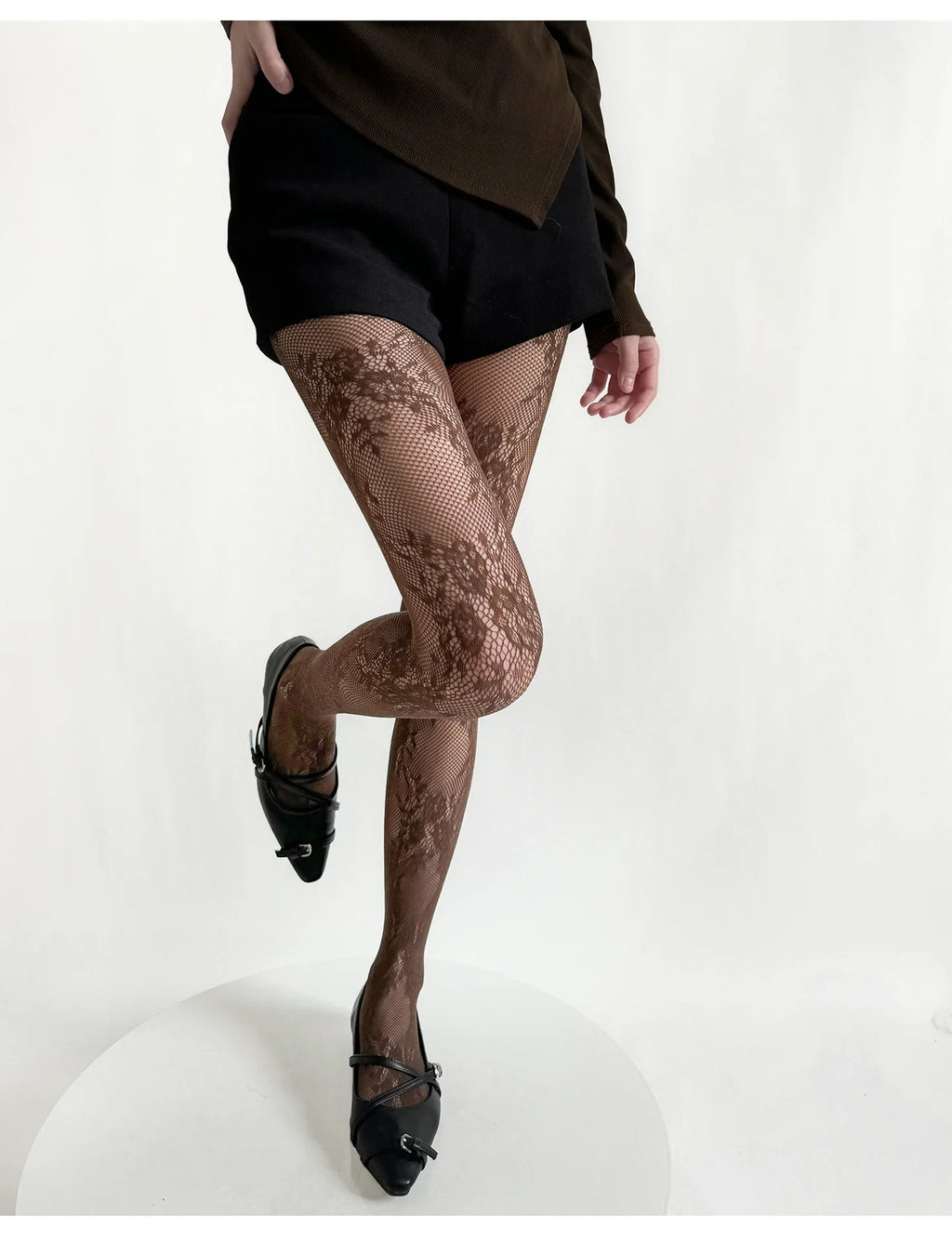 The Lace Fantasy Fishnet Tights