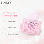LAIKOU 5/10pcs Lip Mask Lip Care Moisturizing Hydrating Repair Lighten Lip Lines  Gel Patch Lips Pad Patches Care Products